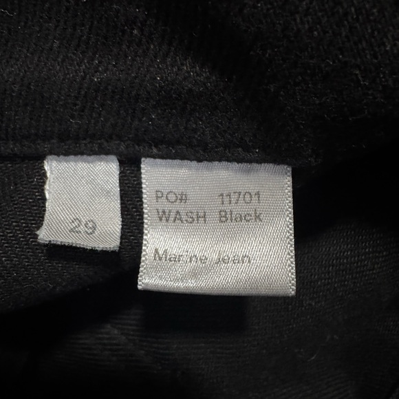 Reformation Women’s Straight Black Pants Sz 26 - Picture 8 of 10